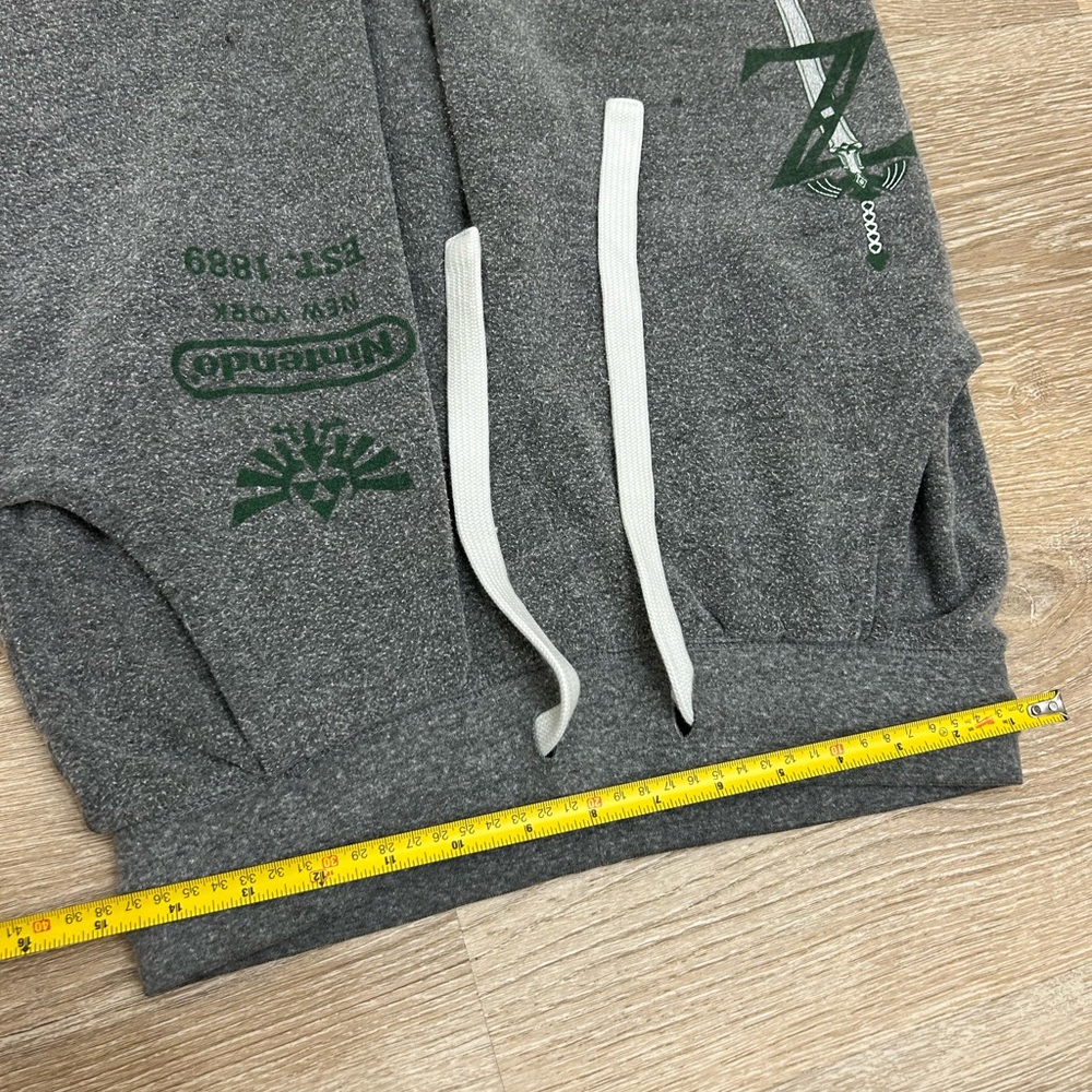 Nintendo New York Legend of Zelda Link Sword Sweatpants Jogger Pants NY Sz S - Picture 8 of 9